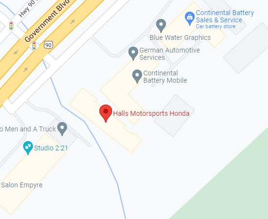 Hall's Honda Location